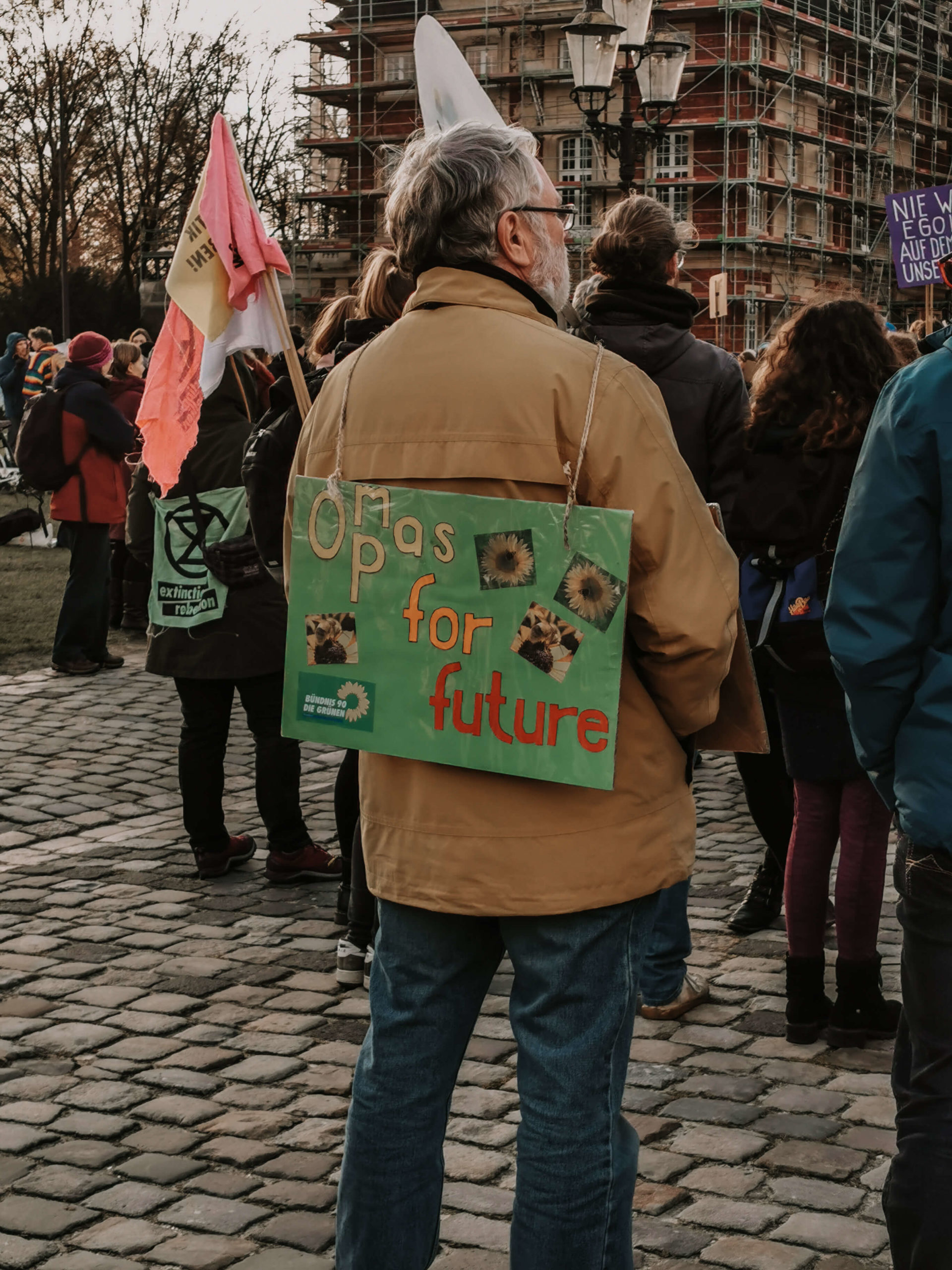 Olympiastadion Berlin, 12/06/2020 Olympia, 12062020 Olympia, Fridays for Future, Demokratie Event, 90.000 Bürger Olympiastadion, einhorn Olympiastadion