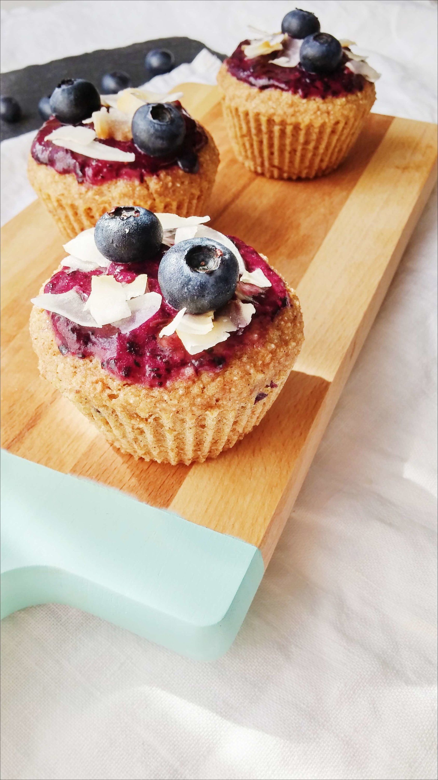 Gesunde Blaubeer-Muffins - Mehr als Grünzeug
