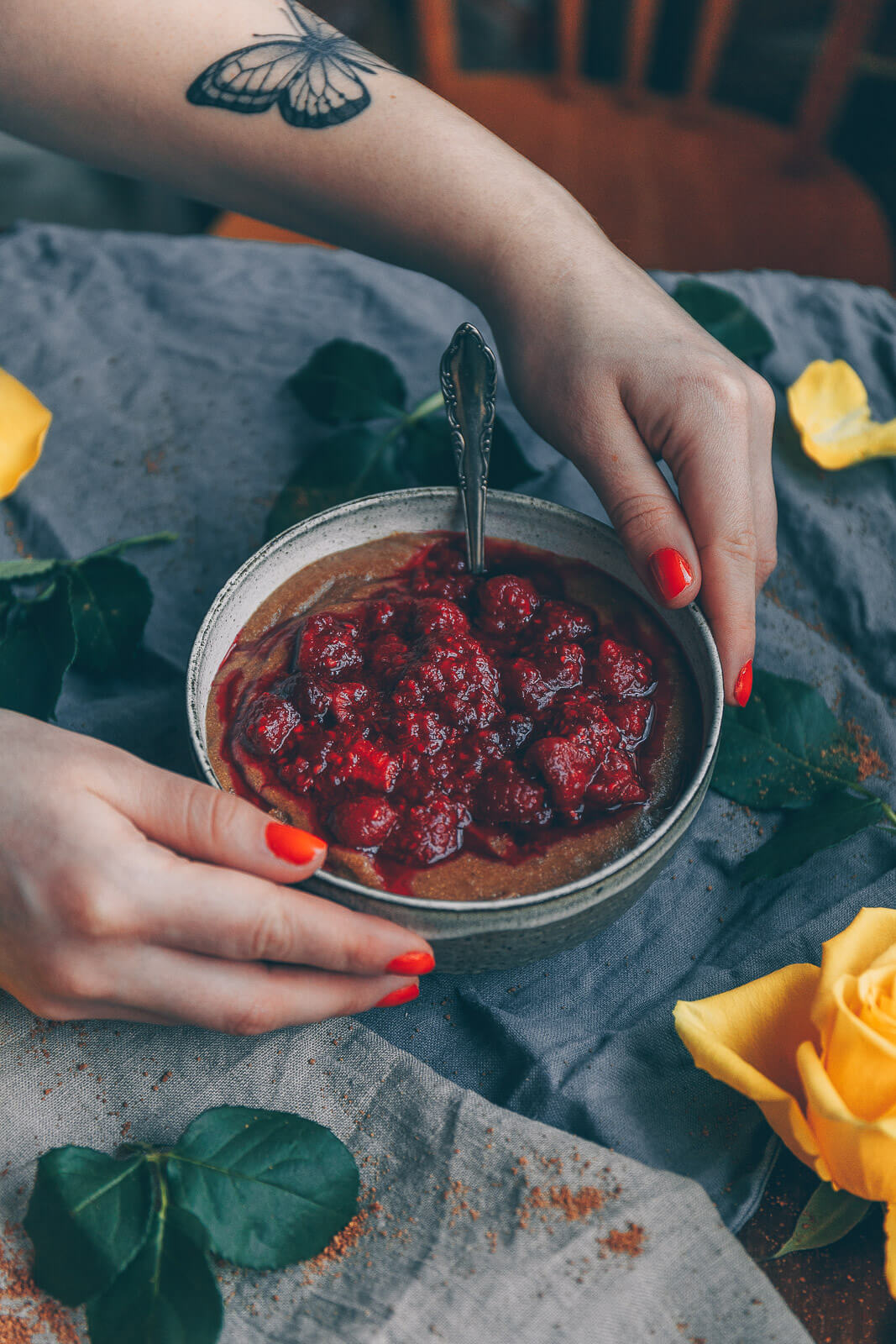 Lieblingsfrühstück: Warmer Dinkelgrießbrei mit Himbeeren - Mehr als ...