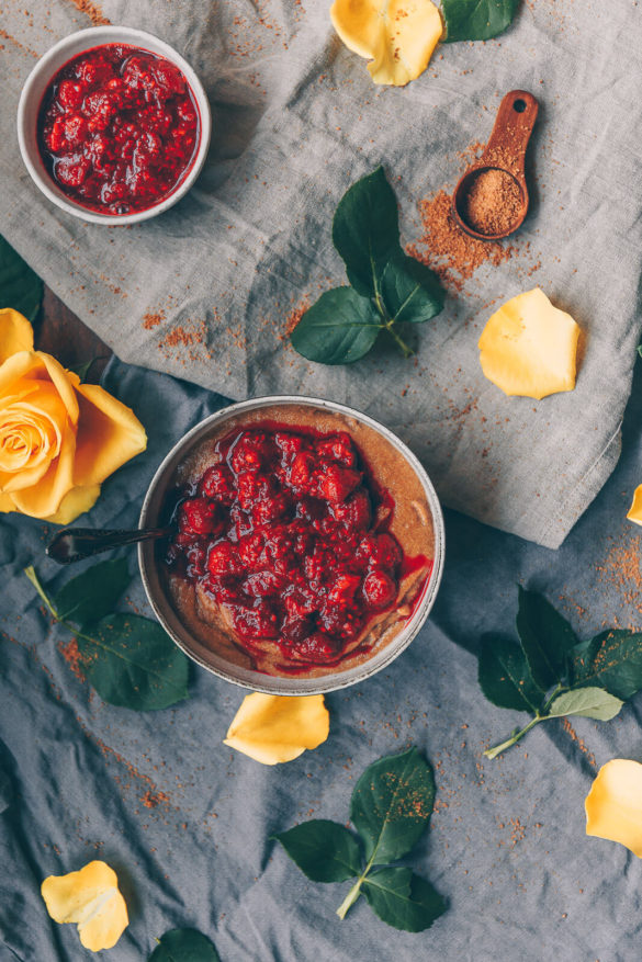Lieblingsfrühstück: Warmer Dinkelgrießbrei mit Himbeeren - Mehr als ...