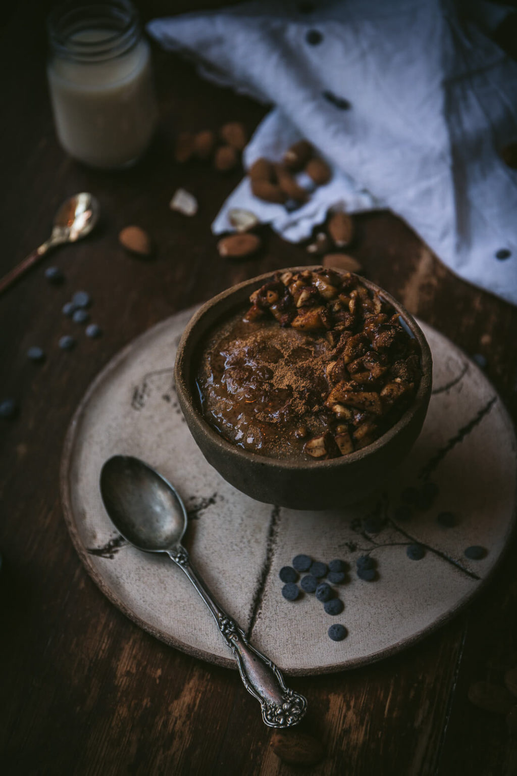Dinkelgrießbrei mit Vanille und Apfel-Nuss-Topping - Mehr als Grünzeug