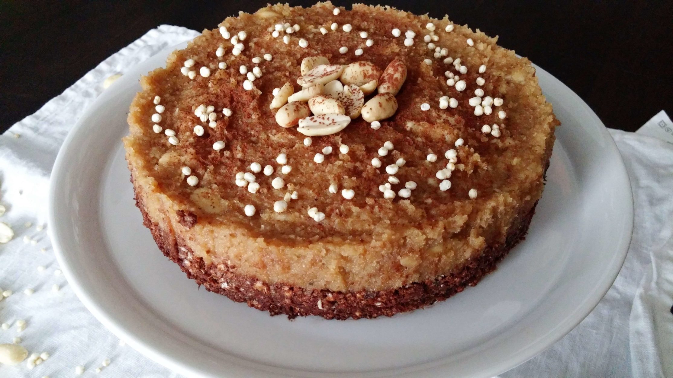 Erdnuss-Kakao-Kuchen [no bake] - Mehr als Grünzeug