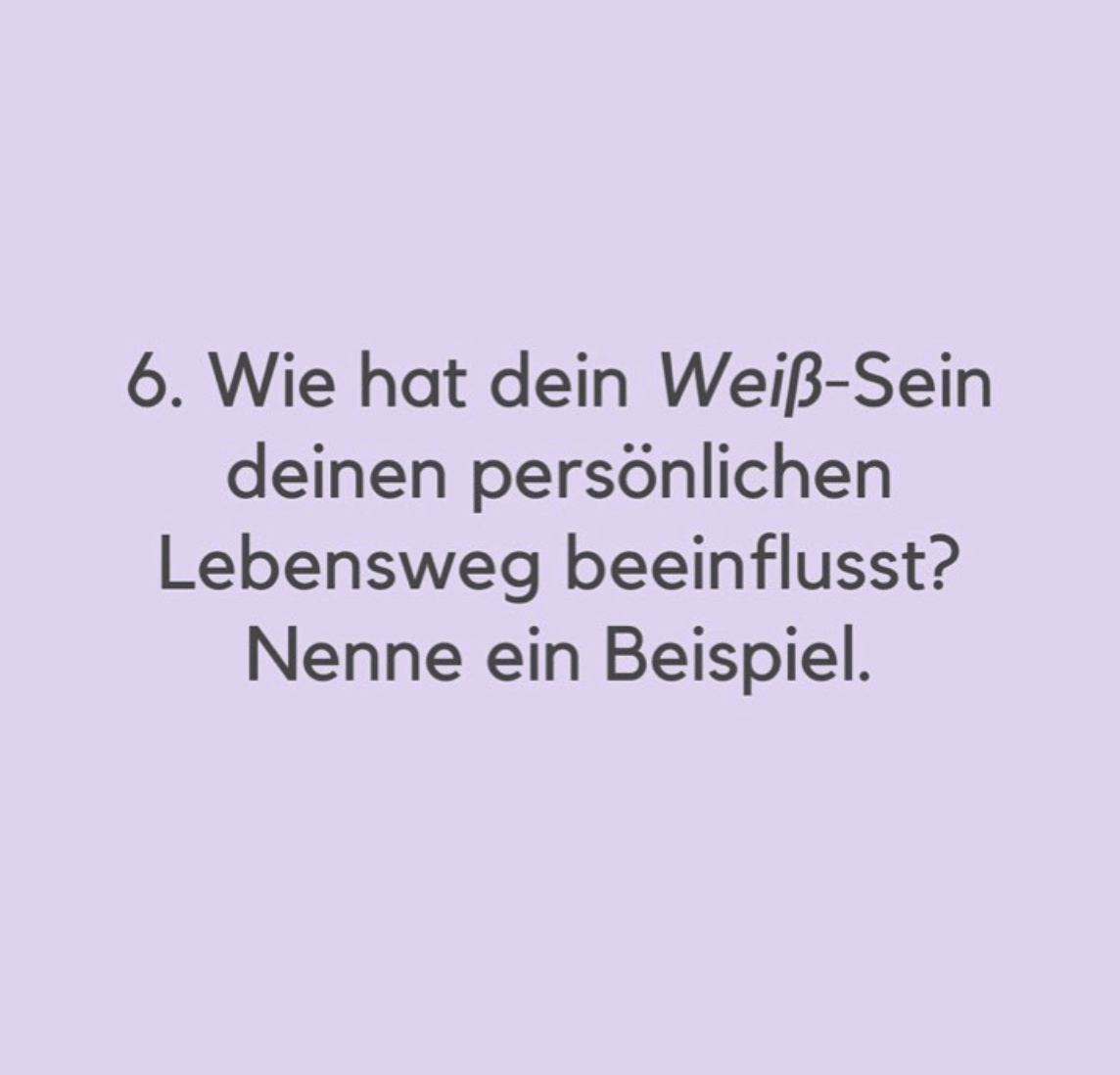 Kritische Weißheiten, Weiß-Sein, Weiß Rassismus, Rassismus in Deutschland, Instagram-Challenge Rassismus, Rassismus Reflexion, Reflexion über Rassismus