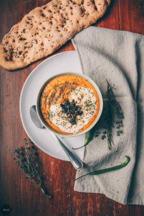 Linsensuppe mit Fladenbrot (13 von 1) Linsensuppe, türkische Linsensuppe, vegane Linsensuppe, Linsensuppe mit roten Linsen, Linsensuppe, Suppe rote Linsen