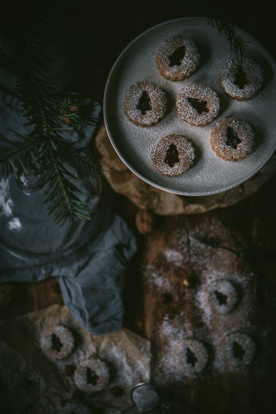 Linzer Plätzchen, Linzer Kekse, Linzer Augen, Linzer Plätzchen vegan, Linzer Kekse vegan, vegane Weihnachtsbäckerei, vegane Rezepte Weihnachten, Weihnachtskekse vegan