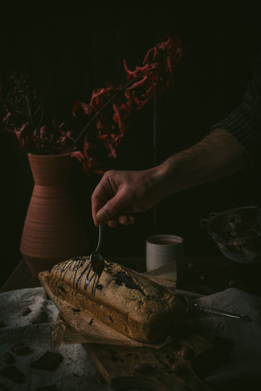 Marmorkuchen, Trockenkuchen vegan, Marmorkuchen vegan, Rührkuchen einfach vegan, Rührkuchen einfach Rezept, Rührkuchen vegan Marmor