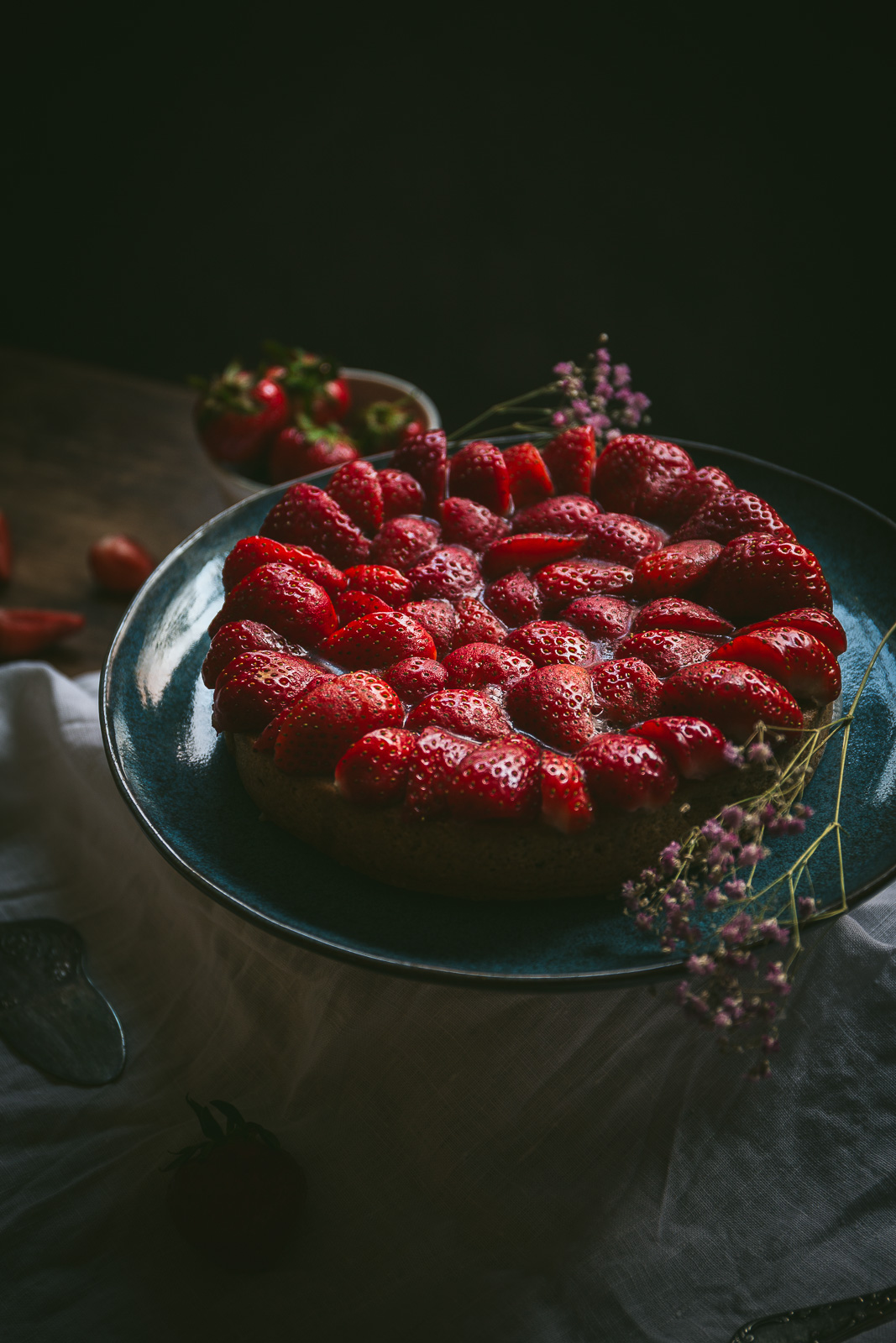 Einfacher Obstboden mit Erdbeeren - Mehr als Grünzeug