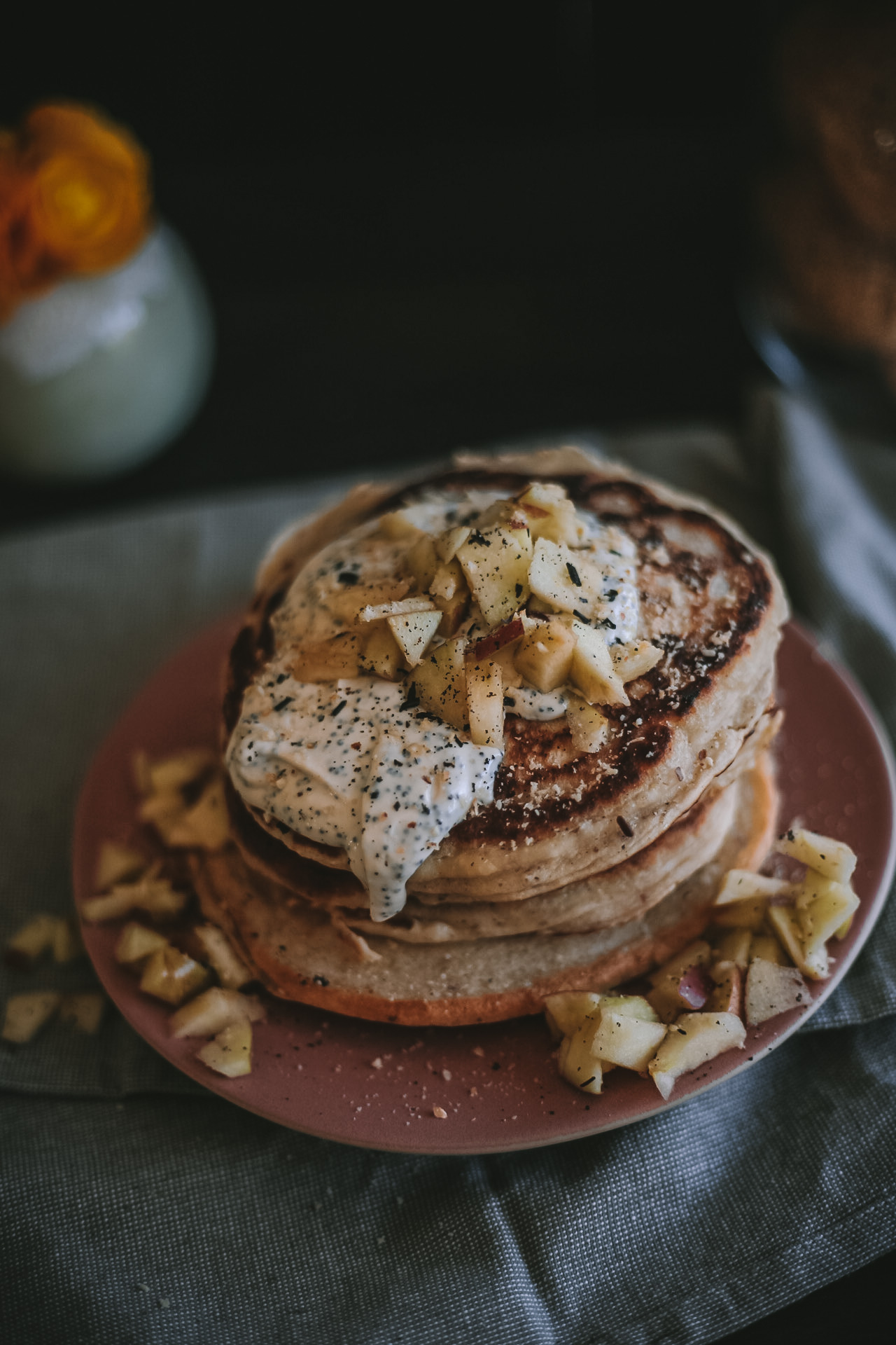 Ein Basisrezept für Pancakes - Mehr als Grünzeug