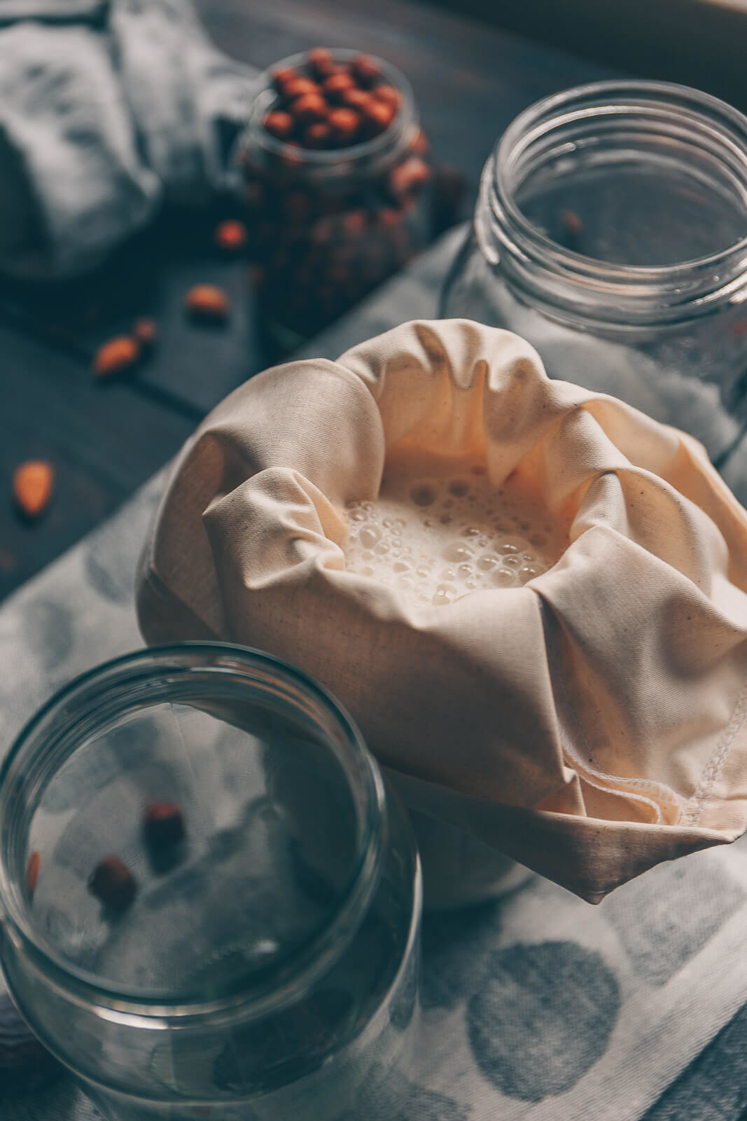 Pflanzenmilch, Pflanzenmilch selber machen, Pflanzenmilch DIY, DIY vegane Drinks, vegane Milch selber machen, vegane Drinks selber machen, DIY Pflanzenmilch vegan