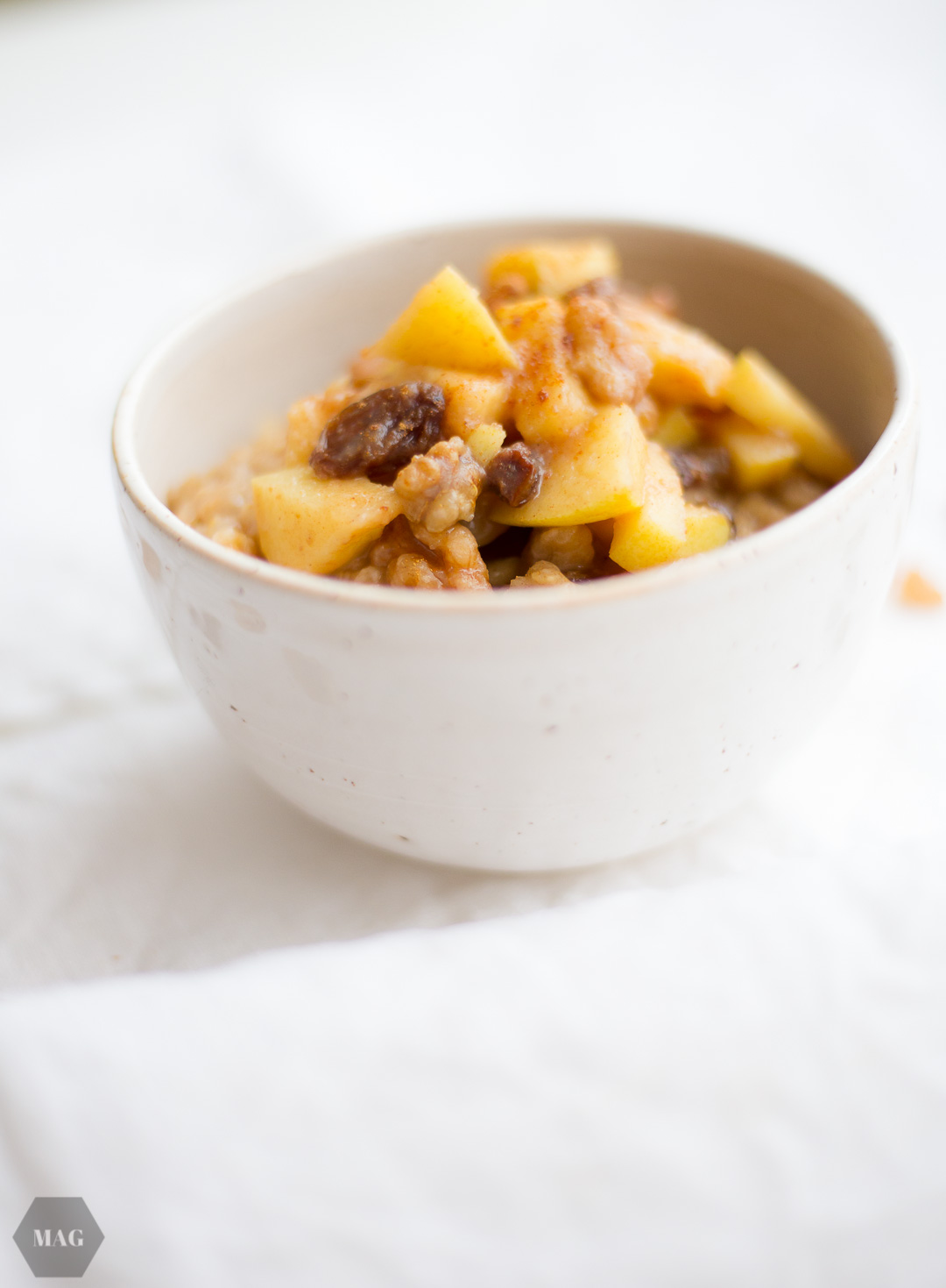 porridge mit quittenkompott, herbstlicher porridge, porridge mit quitte, quittenporridge