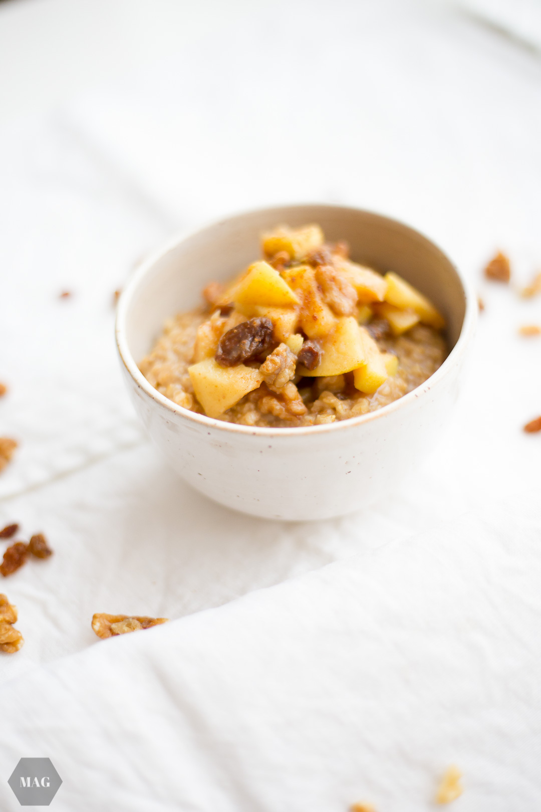 porridge mit quittenkompott, herbstlicher porridge, porridge mit quitte, quittenporridge