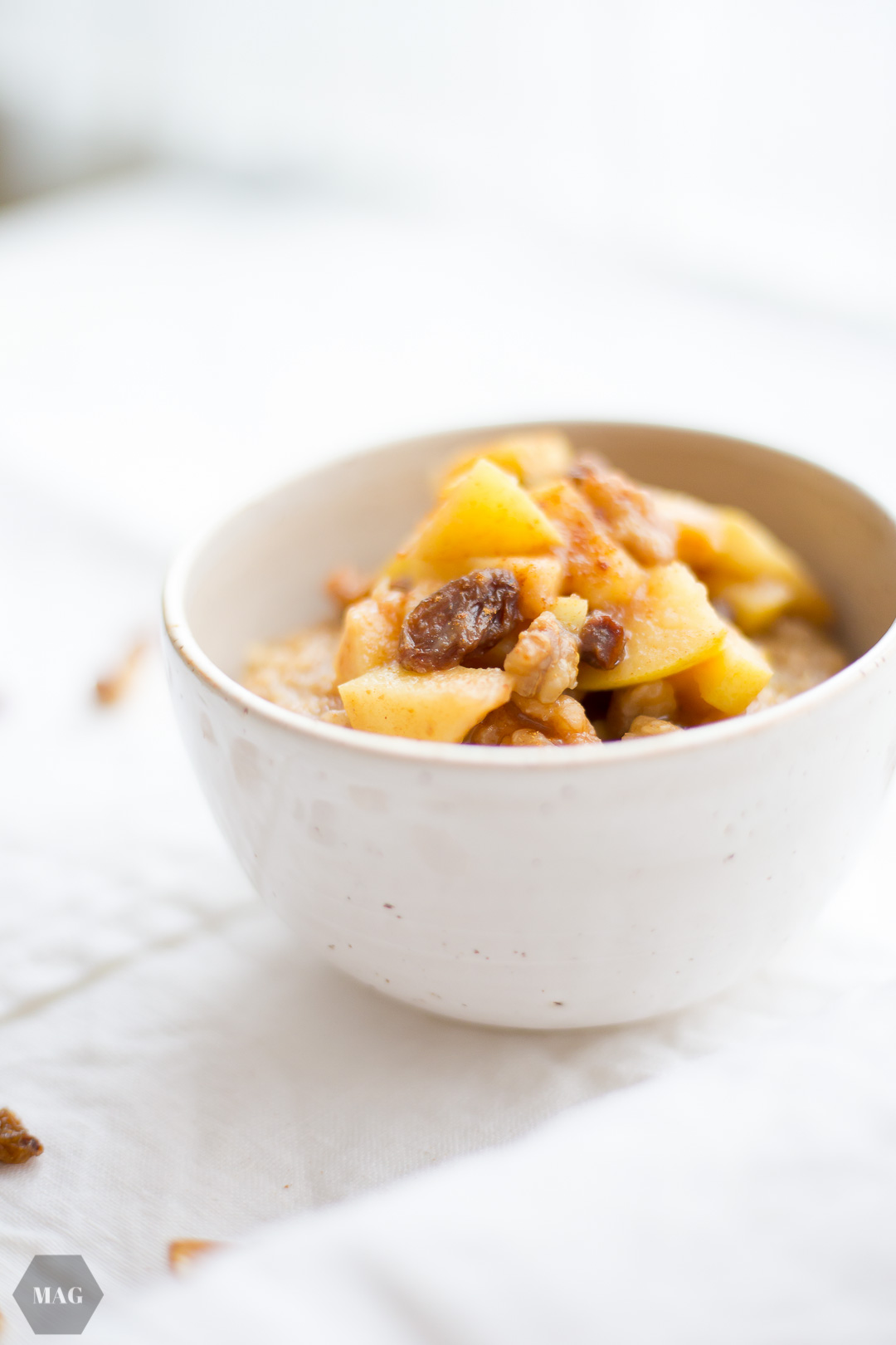 porridge mit quittenkompott, herbstlicher porridge, porridge mit quitte, quittenporridge