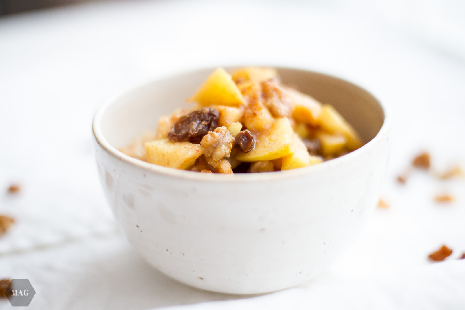porridge mit quittenkompott, herbstlicher porridge, porridge mit quitte, quittenporridge