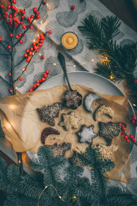 Schoko-Kekse, Schokoladenkekse vegan, vegane Kekse, vegane Weihnachtskekse, vegane Kekse ausstechen, vegane Cookies, vegane Ausstechkekse, vegane Plätzchen, Schoko Plätzchen vegan