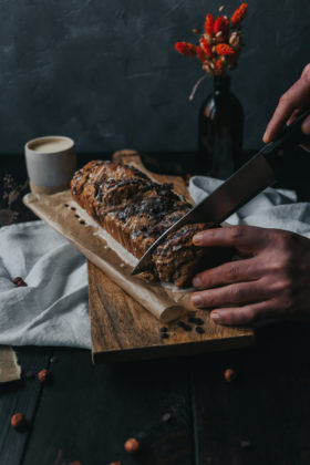 Schoko-Nuss-Zopf ohne Hefe (35 von 1) Schoko-Nuss-Zopf, Schoko Nuss Zopf, backen ohne Hefe, Hefezopf ohne Hefe, Zopf Ostern ohne Hefe, Nusszopf vegan, vegan backen Nusszopf, vegan Rezept schokozopf, Nusszopf vegan, Osterzopf vegan backen