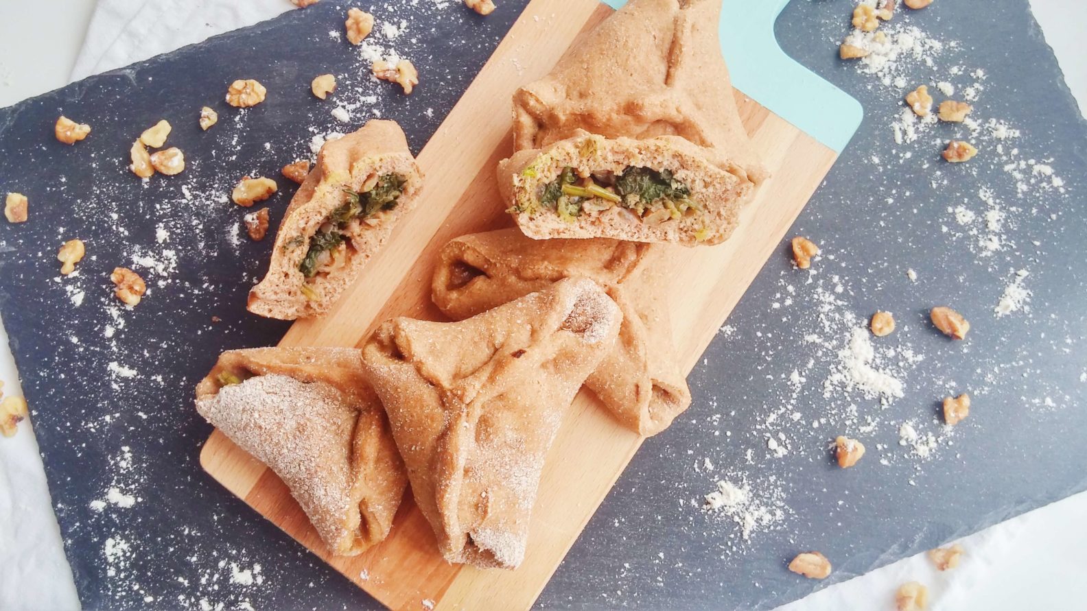 Teigtaschen mit zweierlei Füllung - Mehr als Grünzeug