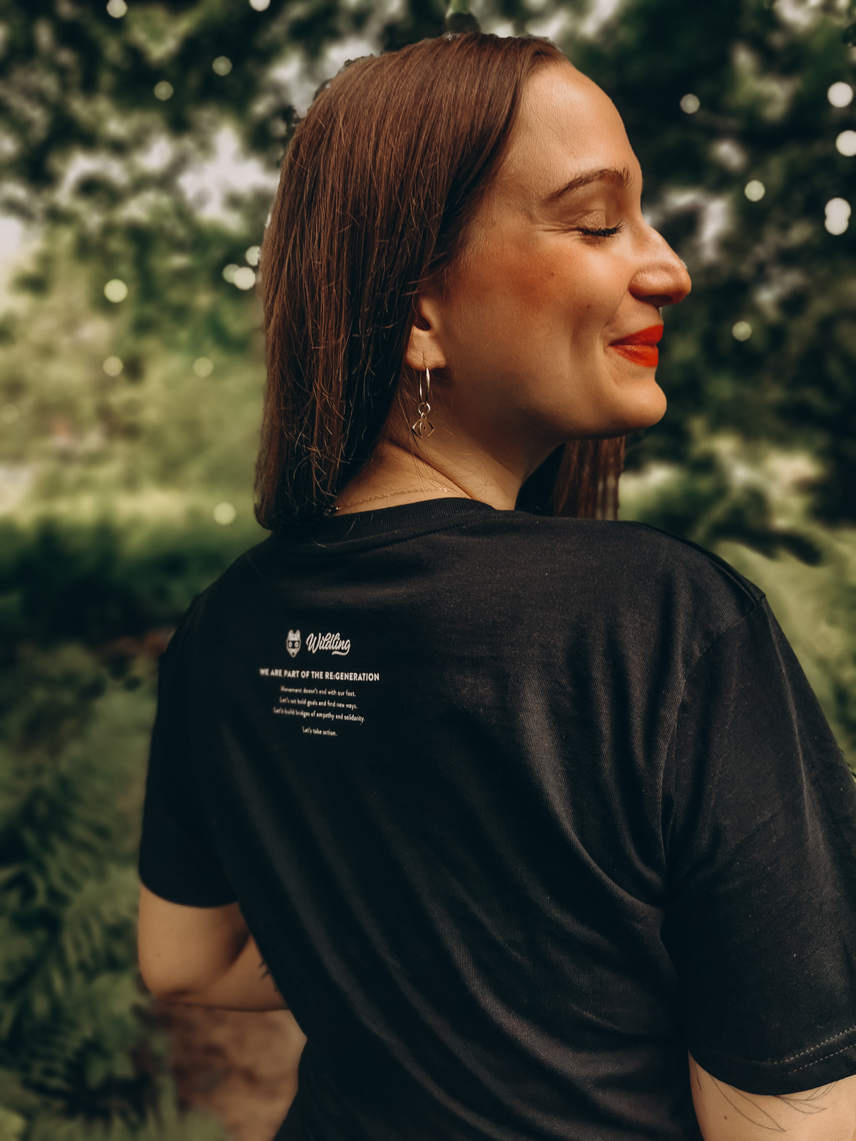 Wilding, verantwortungsvoll leben, jeder Schritt zählt, every step counts, we are responsible for every step