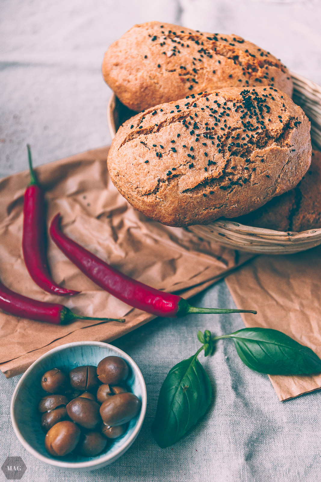 dinkel-tahin-brote, rezept brot, rezept brot mit tahin, rezept brot mit tahin, tahin brote, brötchen zum füllen rezept, pide rezept, rezept brottaschen