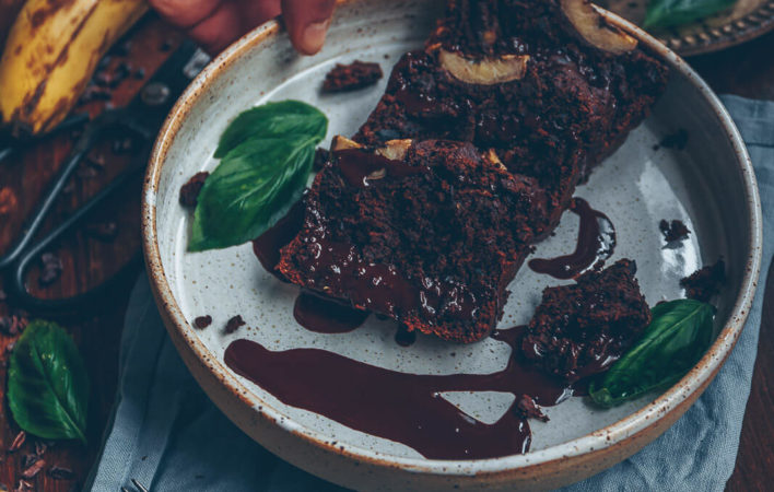 Schoko-Bananen-Brot, Schokobananenbrot, Schoko Bananen Brot, Bananen Brot vegan, Schoko Bananen Brot vegan, Bananen Brot mit Kakao, Bananenbrot ohne Ei, Bananen aufbrauchen Rezept, Bananen Brot Rezept, Schoko Bananen Brot Rezept, Schoko Bananen Brot gesund