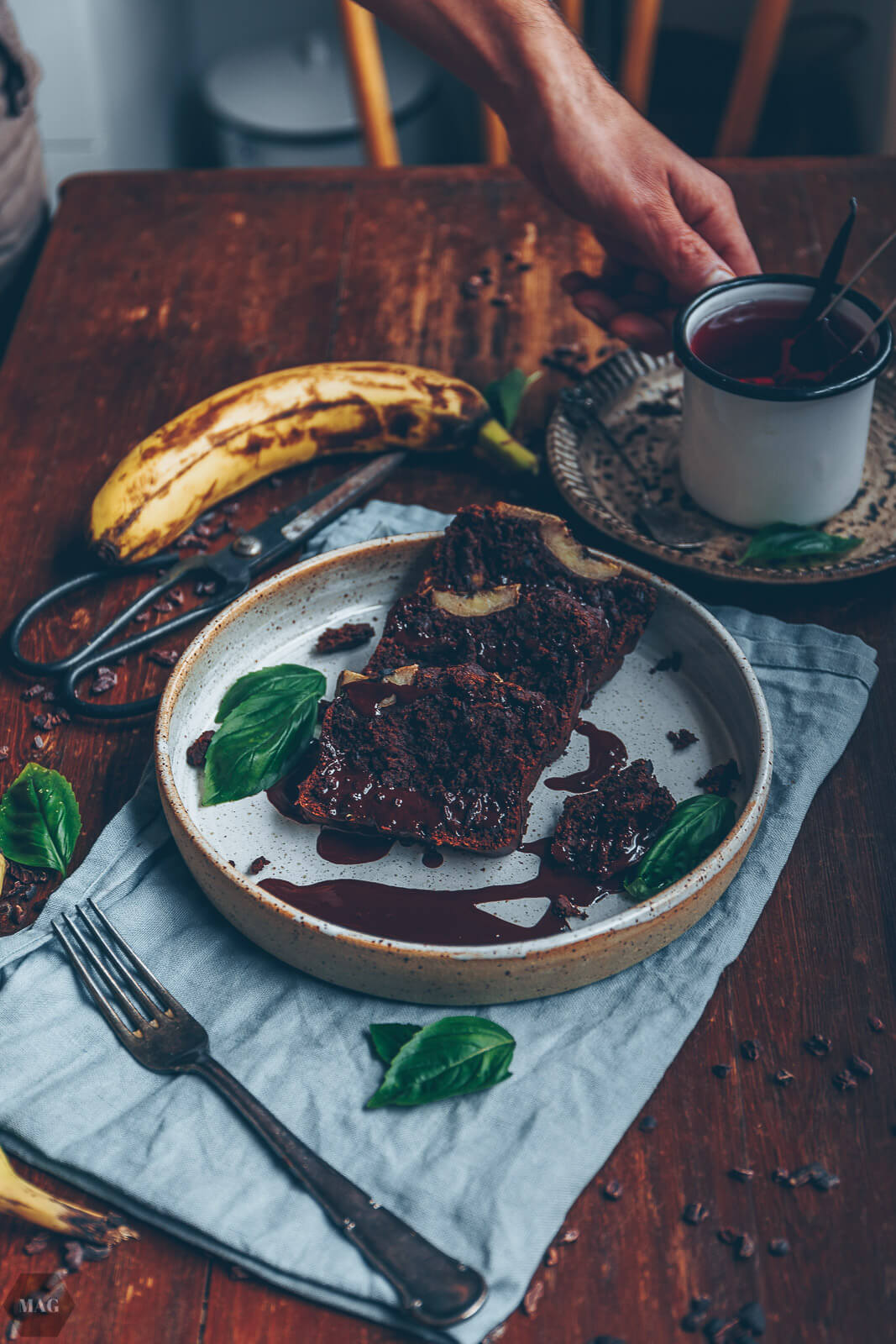 Schoko-Bananen-Brot, Schokobananenbrot, Schoko Bananen Brot, Bananen Brot vegan, Schoko Bananen Brot vegan, Bananen Brot mit Kakao, Bananenbrot ohne Ei, Bananen aufbrauchen Rezept, Bananen Brot Rezept, Schoko Bananen Brot Rezept, Schoko Bananen Brot gesund